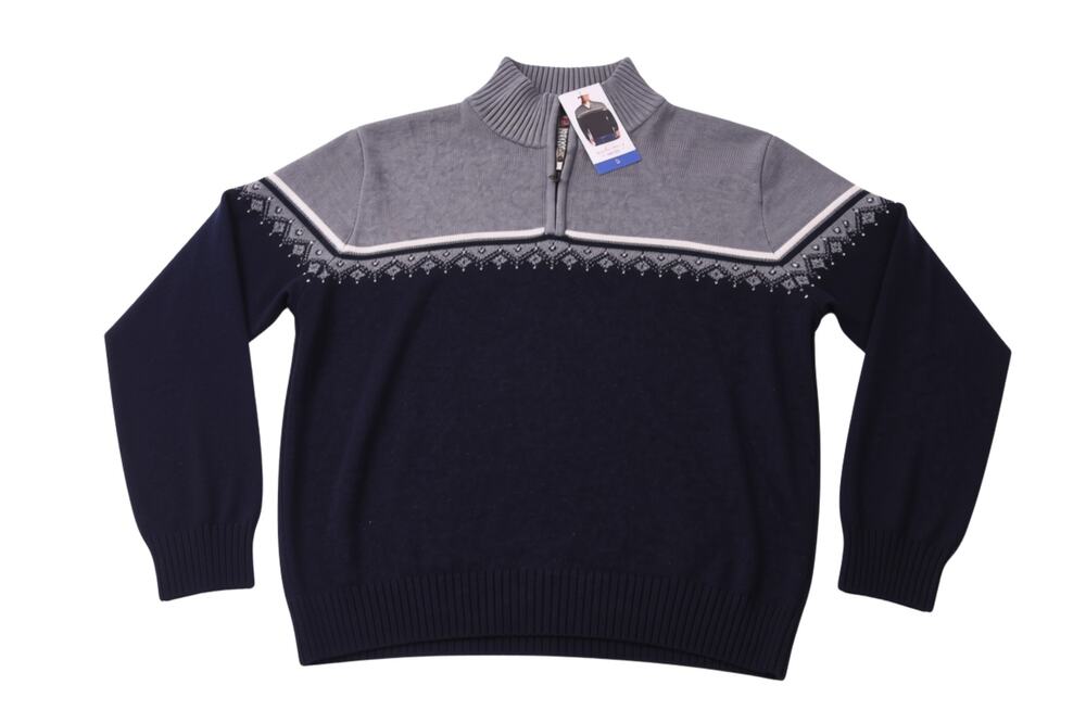 Weatherproof Vintage Men's Holiday 1/4 Zip Sweater L NWT